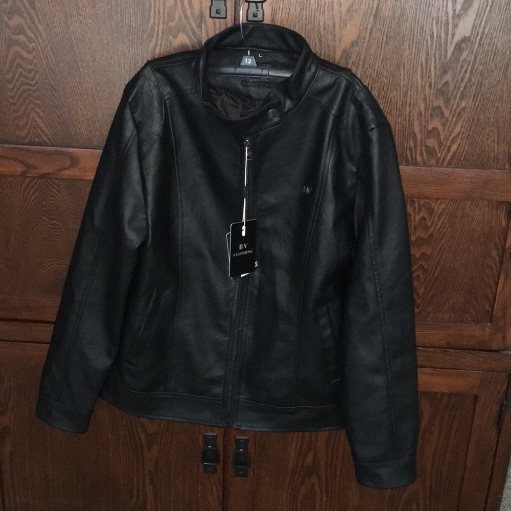 Woman leather jacket